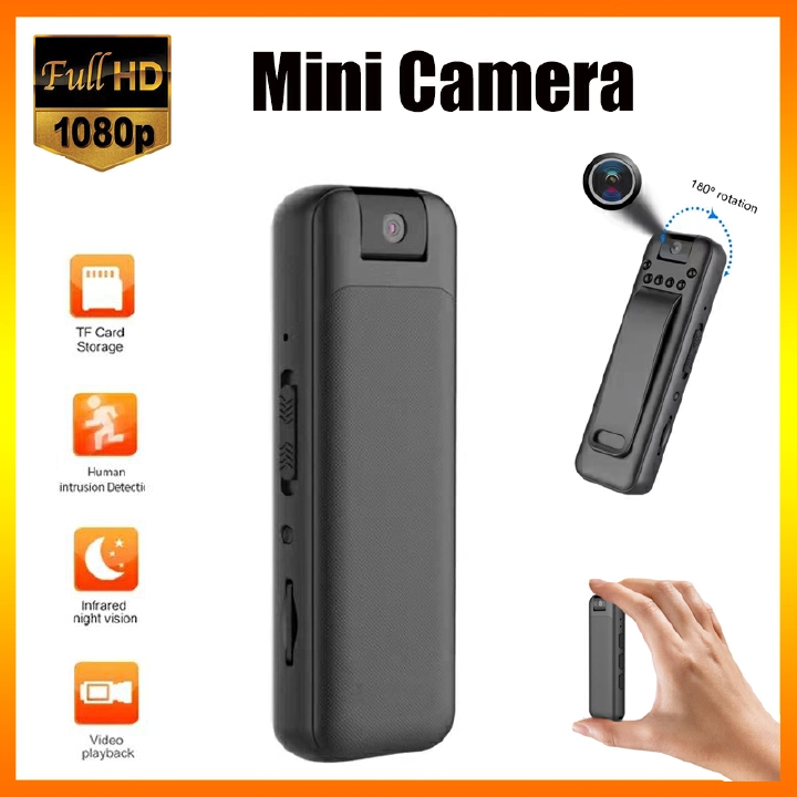 Mini Camera 1080P HD Video Recorder Mini Camera Night Vision Recording Smart Home Camera
