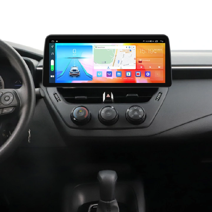 Suitable for Toyota Corolla 2019-2021 to change Android 11 car multimedia 12-inch navigation screen host reversing image driving recorder