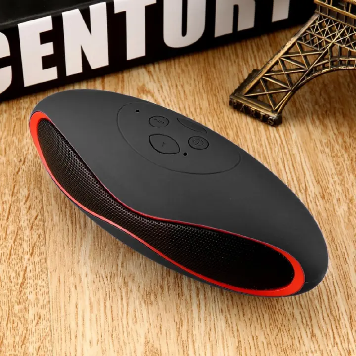 Bluetooth Speaker TF USB Mini Rugby Outdoor Speaker Wireless 3D Stereo Surround Portable Subwoofer Speaker Outdoor Amplifier