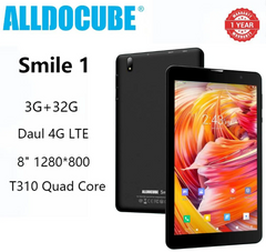 ALLDOCUBE Smile 1 Tablet PC 8 Inch HD IPS 3GB RAM + 32GB ROM Android 11 4000mAh Battery T30 Chip LTE GPS Tablets Black Black 3+32G Black 3+32G