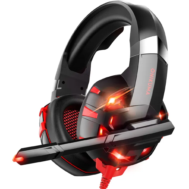 Onikuma K2 Pro Customized PCUSB RGB Gamer Headset PS4 game headset, professional noise reduction, immersive ultra-high quality game headset