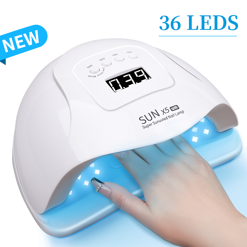 Led Lamp For Nails Uv Nail Drying Light For Gel Nail Manicure Polish Cabin Lamps Dryer Machine Nails Equipment Professional