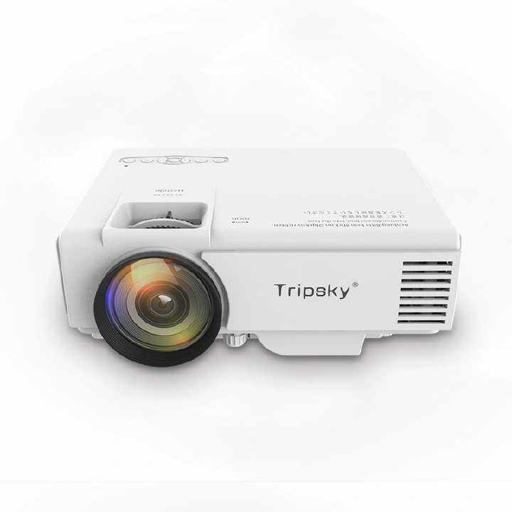 HD projector Android wireless WIFI projection screen mini mini portable 1080P HD playback HDMI USB home media projector home entertainment projector