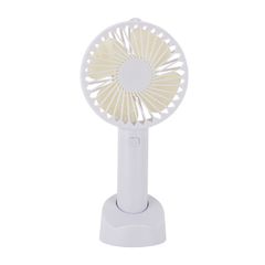 New handheld fan portable USB charging mini small fan handheld Portable Personal Mini Fan Suitable For Office Outdoor Household Charging/inline random White S