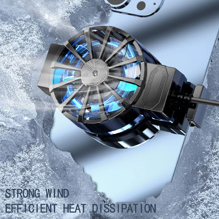 X16 mini phone Computer fan radiator turbine hurricane game cooler mobile phone heat sink portable summer cooling clip air cooling radiator