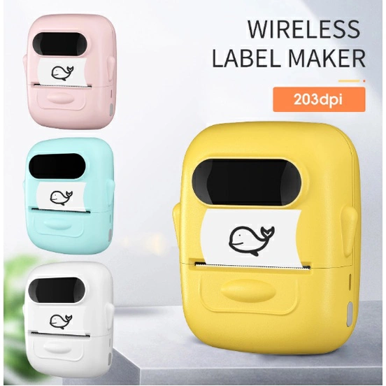 P50 Portable Thermal Stickers Impresoras 2d Mini Photo Bluetooth Printer Self-adhesive Label Maker Labeling Machine