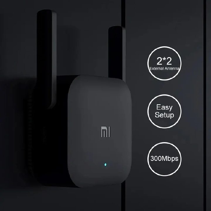 New Xiaomi Wifi Amplifier Pro 300M 2.4G Repeater Network Expander Range Extender Roteader Mi Wireless Wi-Fi Router