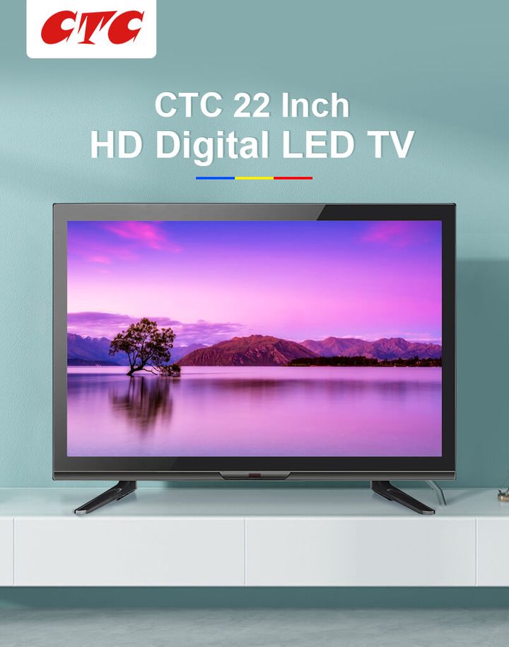 22FR22CT2) CTC 22'' Inch Full HD Digital TV: Crisp Visuals and