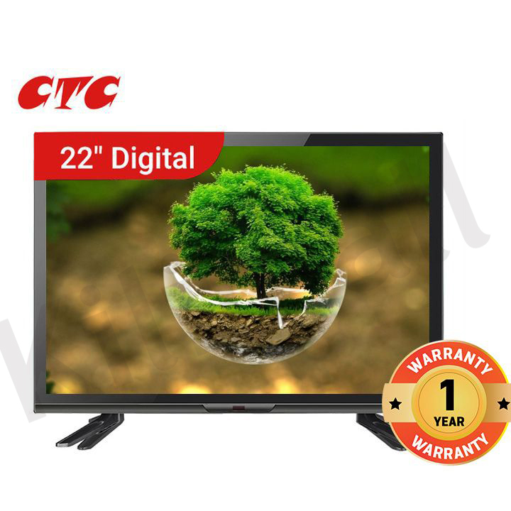 CTC 22 Inch Digital TV Full HD Television with 12 Months Warranty(CT-22)
