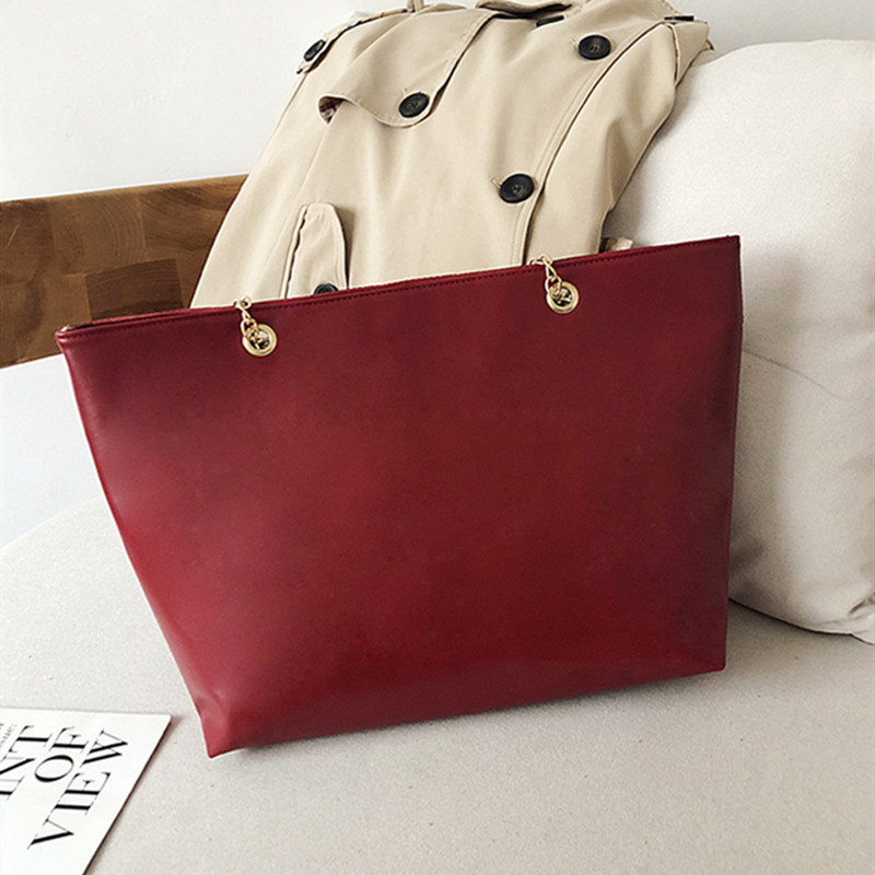 Women&apos;s Bags Ladies Shopping Bags Women Shoulder Bag Lingge Female Bag Chain Bag Large Capacity Bag