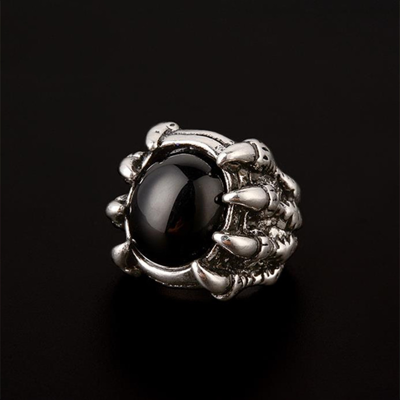 Jewellery  For Men Vintage Men&apos;s Rings Jewellery Rings Female Couples Inlaid Gemstones Punk Jewelry