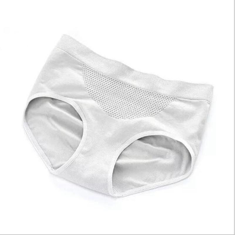 4pcs set 3d Hive Underpants Seamless Abdomen Hips In Crotch Of Waist And Cotton Underwear  Women