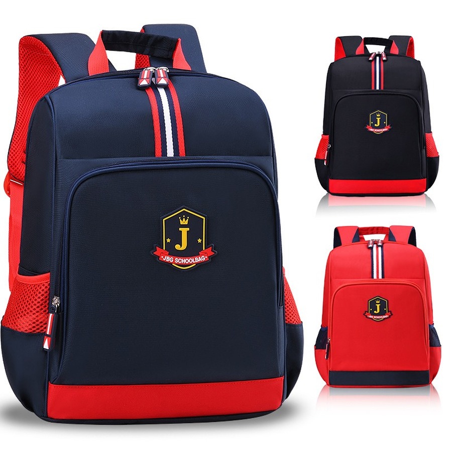 England Style School Bags Boys Backpack for Girls Solid Color Design Children Orthopedic Backpack