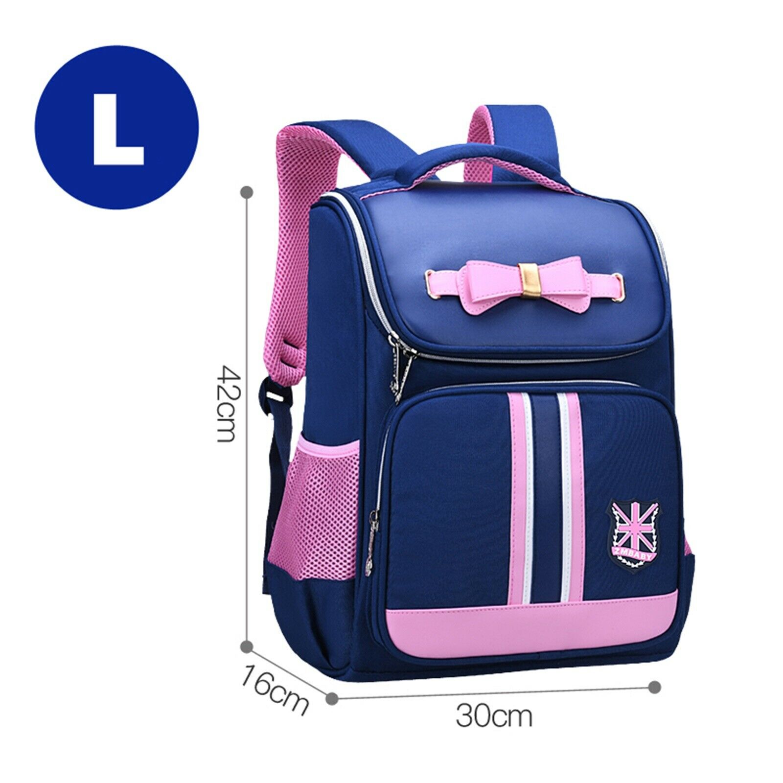Children Schoolbags Waterproof Backpack Reflective Strips Unisex Sport Schoolbag Handbag