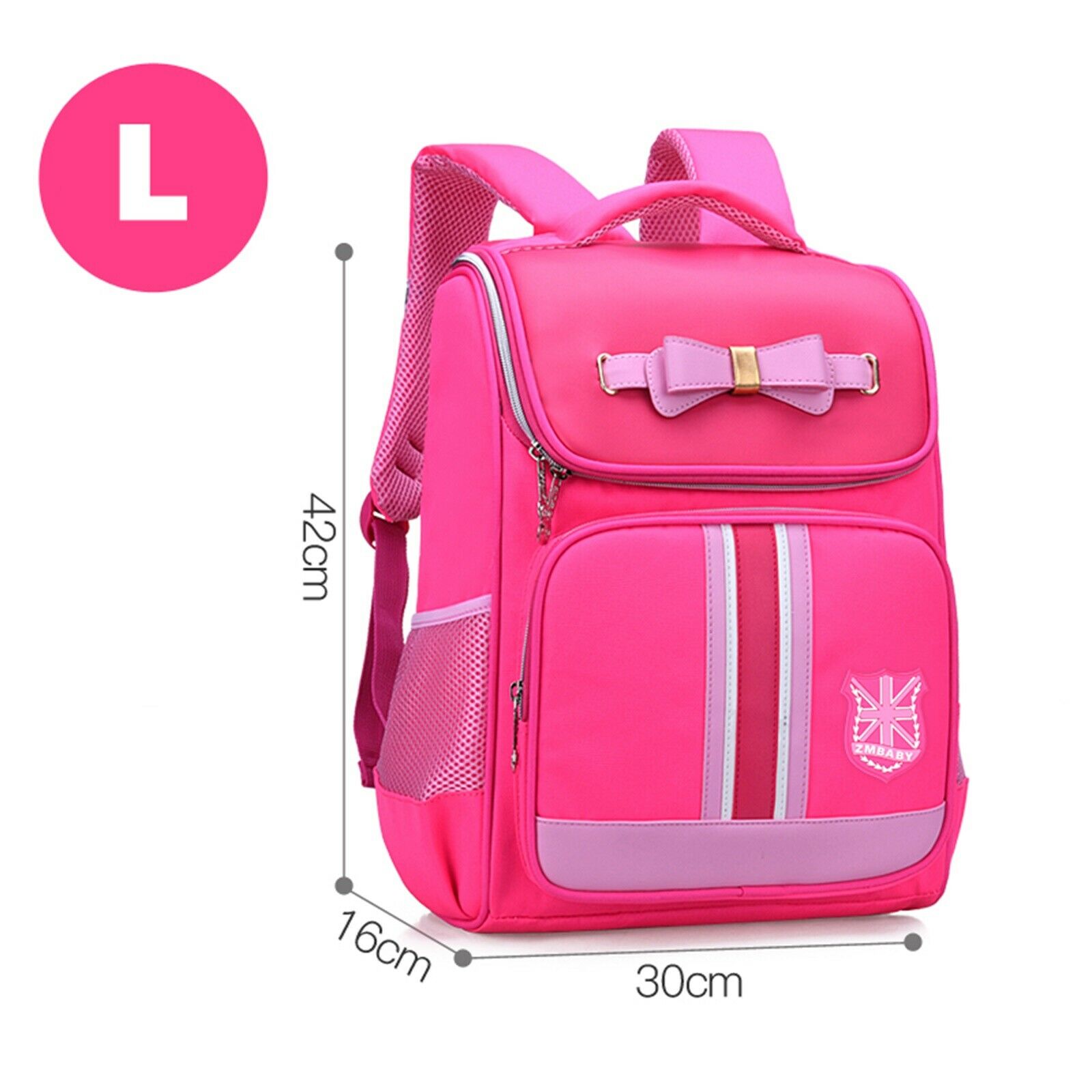 Children Schoolbags Waterproof Backpack Reflective Strips Unisex Sport Schoolbag Handbag