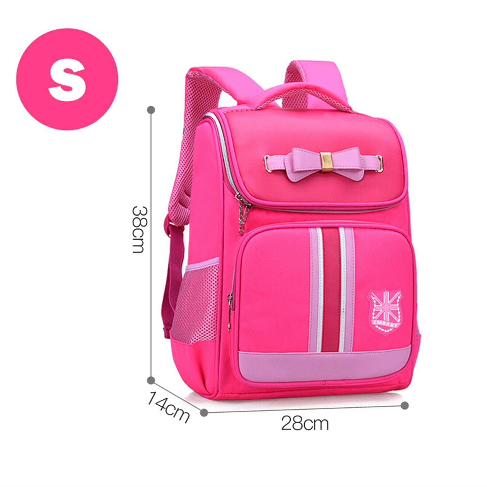 Children Schoolbags Waterproof Backpack Reflective Strips Unisex Sport Schoolbag Handbag
