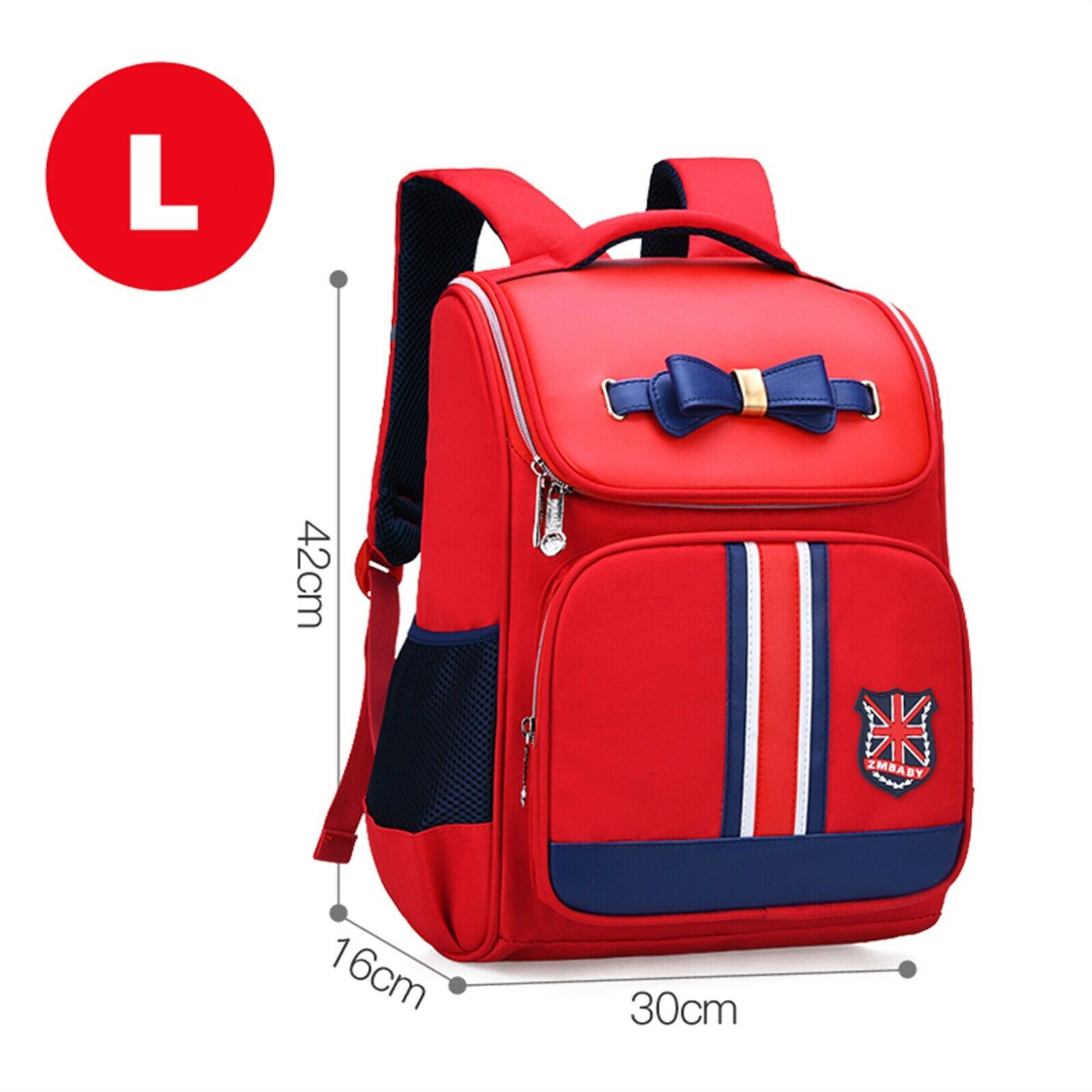 Children Schoolbags Waterproof Backpack Reflective Strips Unisex Sport Schoolbag Handbag