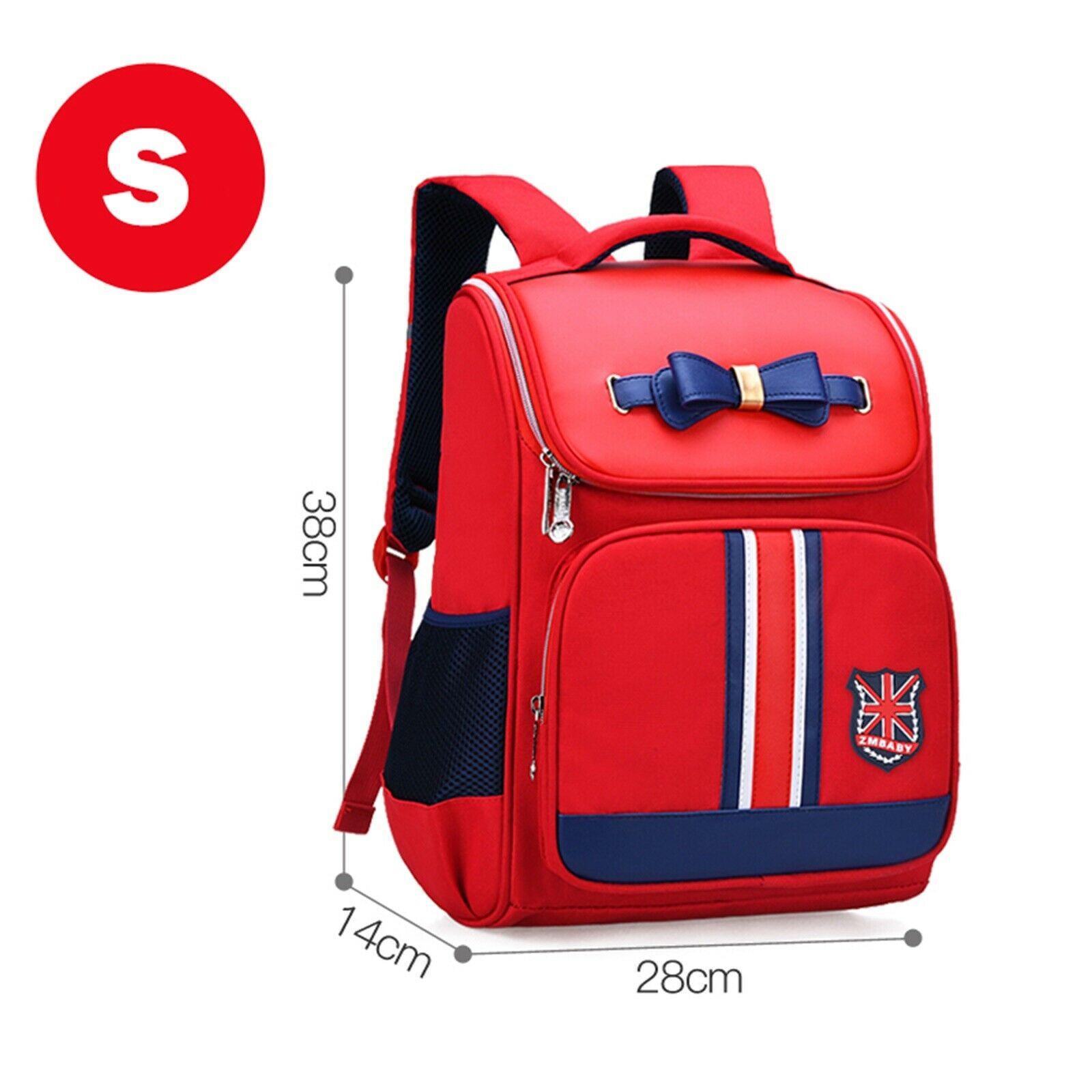 Children Schoolbags Waterproof Backpack Reflective Strips Unisex Sport Schoolbag Handbag