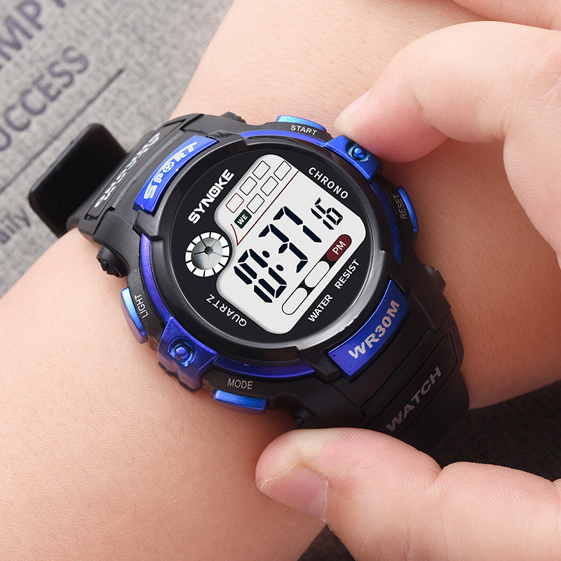 Sport Student Children Digital Watch Boys Girls Watches kids Clock Child LED Electronic Wrist Watch