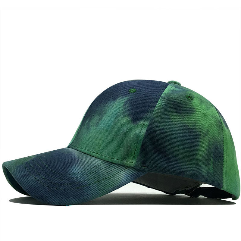 2021 NEW Tie-dyed Sport Baseball Cap Spring And Summer Adjustable Men Women Cap Fashion Hip Hop Hat