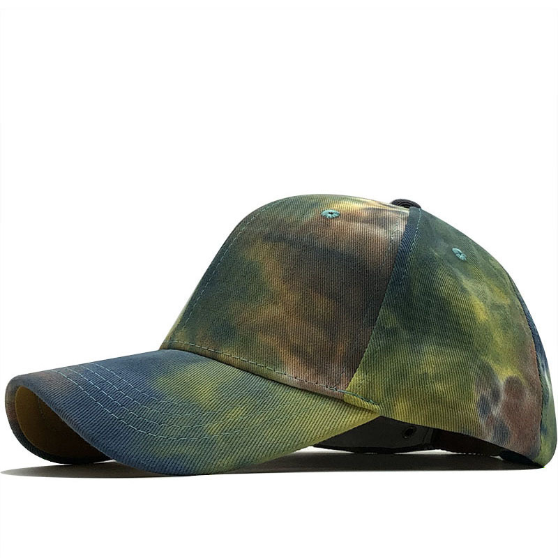 2021 NEW Tie-dyed Sport Baseball Cap Spring And Summer Adjustable Men Women Cap Fashion Hip Hop Hat