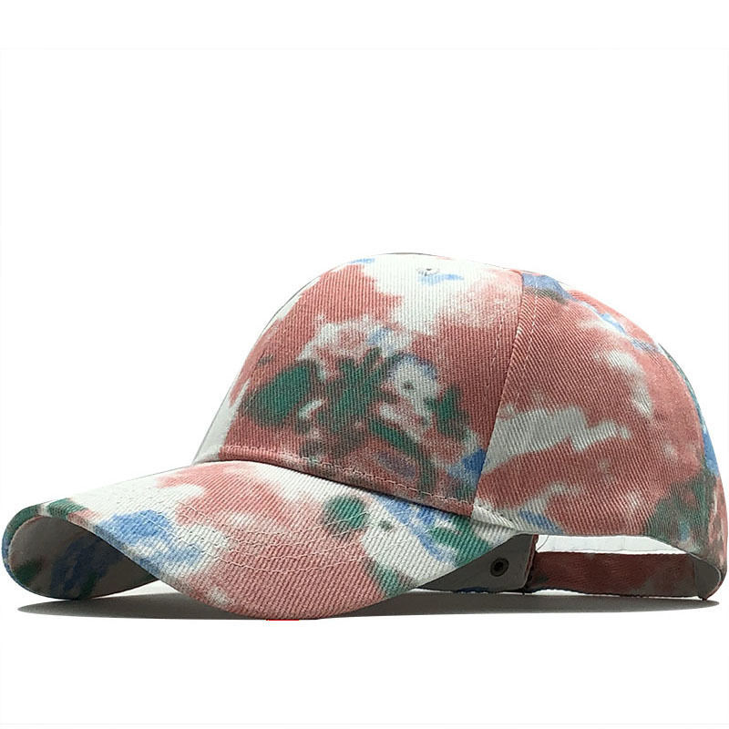 2021 NEW Tie-dyed Sport Baseball Cap Spring And Summer Adjustable Men Women Cap Fashion Hip Hop Hat