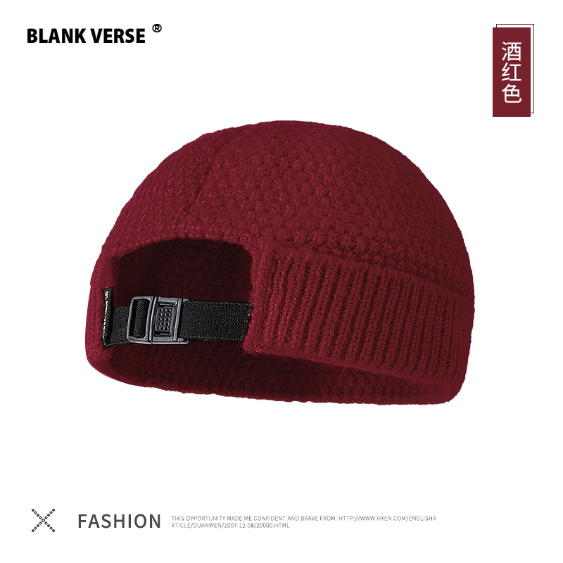 Winter Warm Beanies Female Wool Knitted Beanie SkullCap Casual Short Thread Elastic Unisex Hats