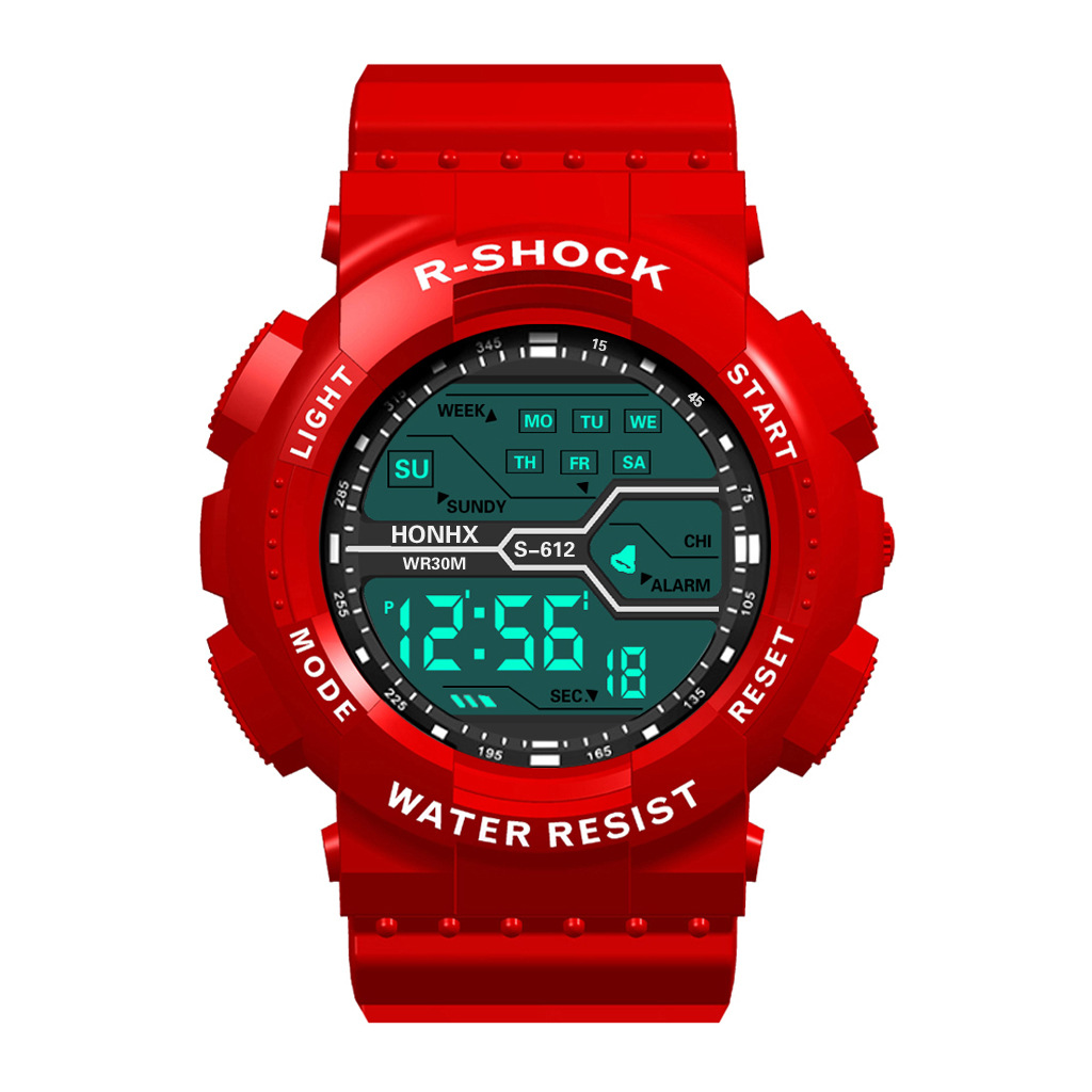 LED Digital Watches Student watch Life watchproof Boys Military Fashion Sports Watch