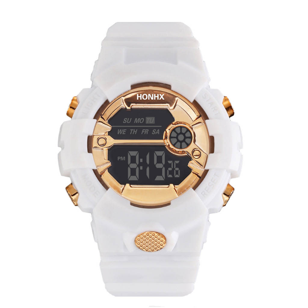 30M Waterproof Children Girls Digital LED Quartz Alarm Date Sports Wrist Watch Girls Watch Gifts