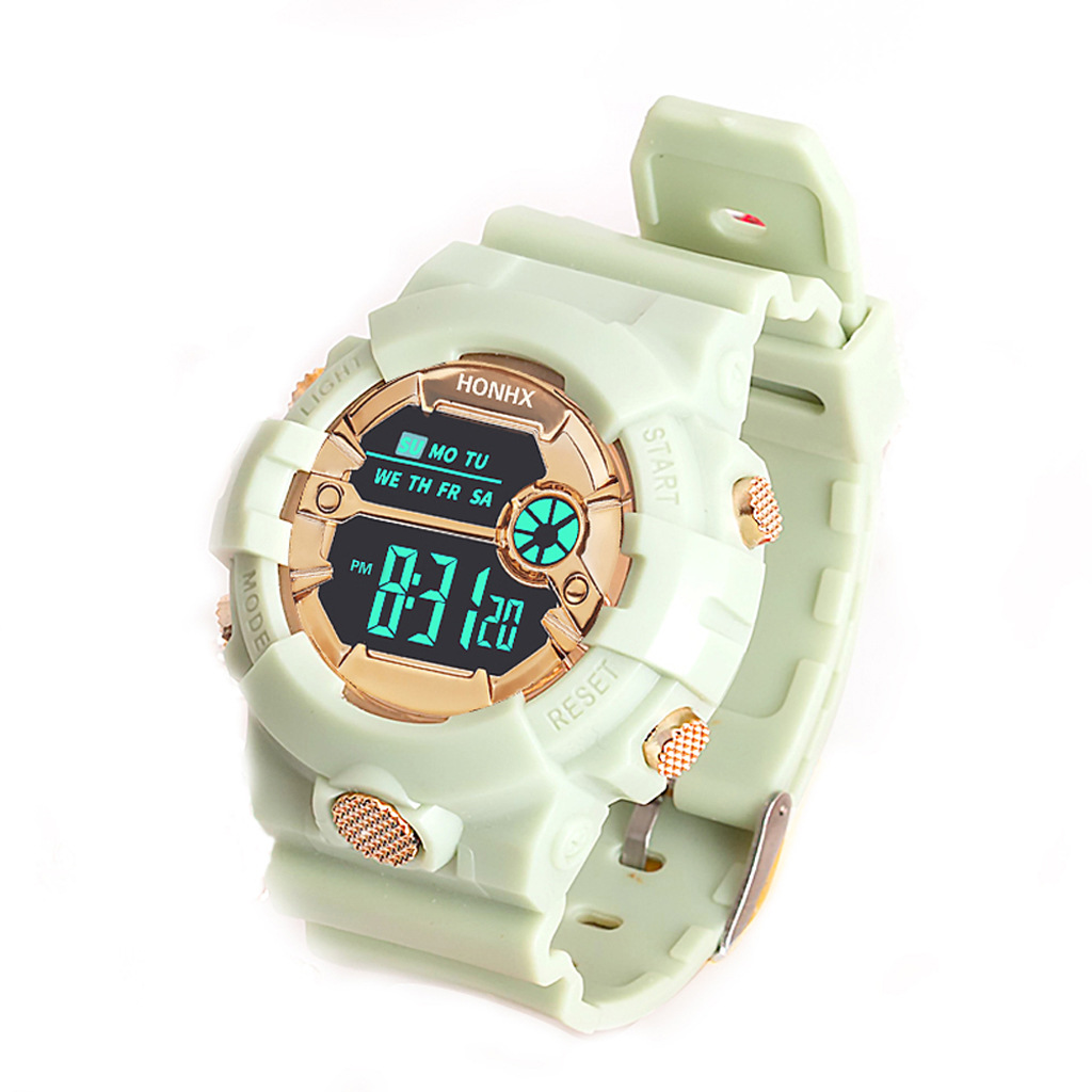 30M Waterproof Children Girls Digital LED Quartz Alarm Date Sports Wrist Watch Girls Watch Gifts
