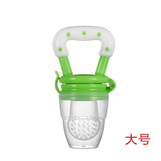 Baby Feeder Food Bite Silicon Fruit Pacifier Puting Feeding Set Buah Teether