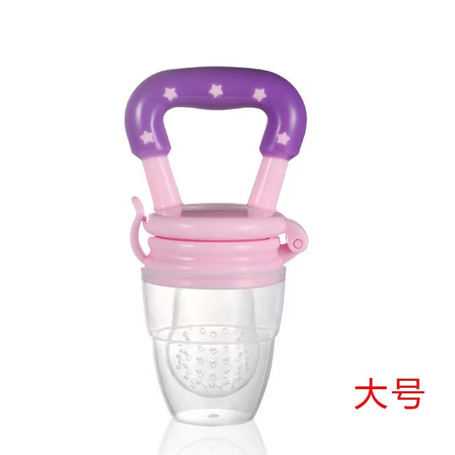 Baby Feeder Food Bite Silicon Fruit Pacifier Puting Feeding Set Buah Teether