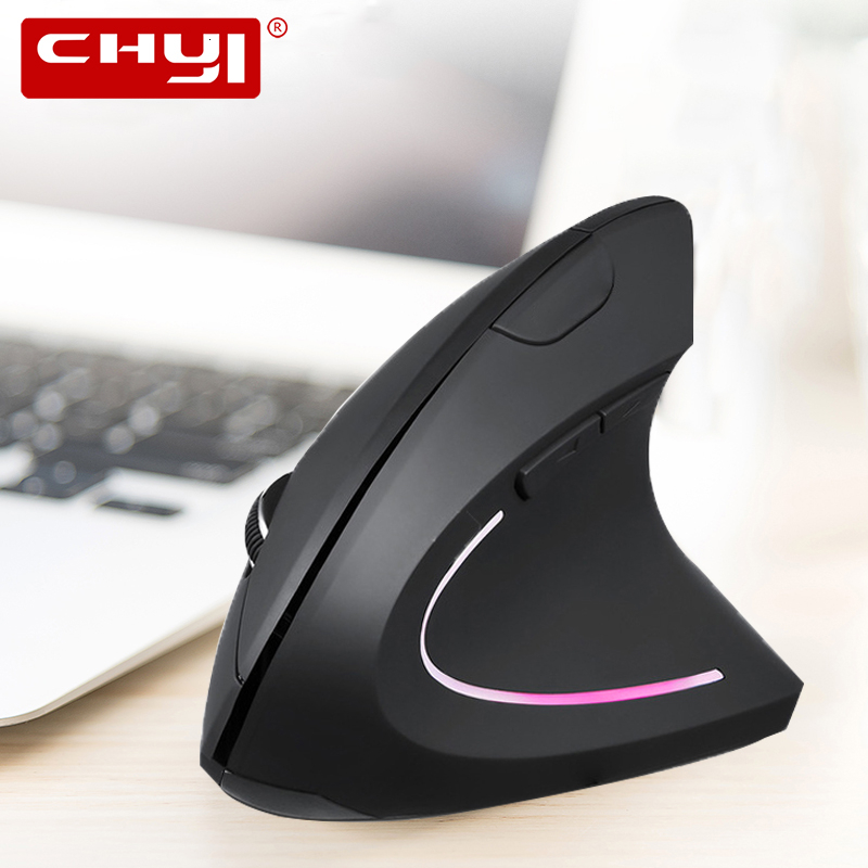 Ergonomic Vertical Mouse 2.4G Wireless Right Left Hand Computer Gaming Mice 6D USB Optical Mouse
