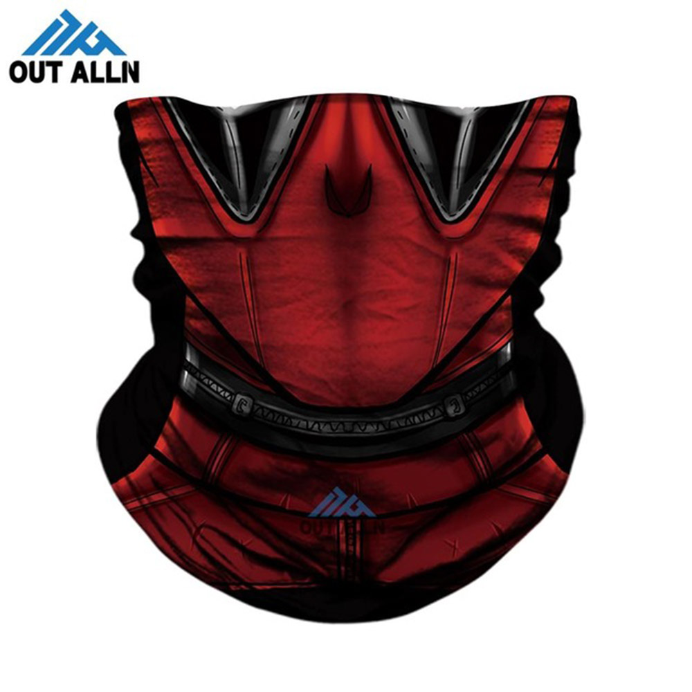 Deadpool Mask Bandana Punisher Neck Warmer Ski Balaclava Venom Cycling Face Shield Masque Headband