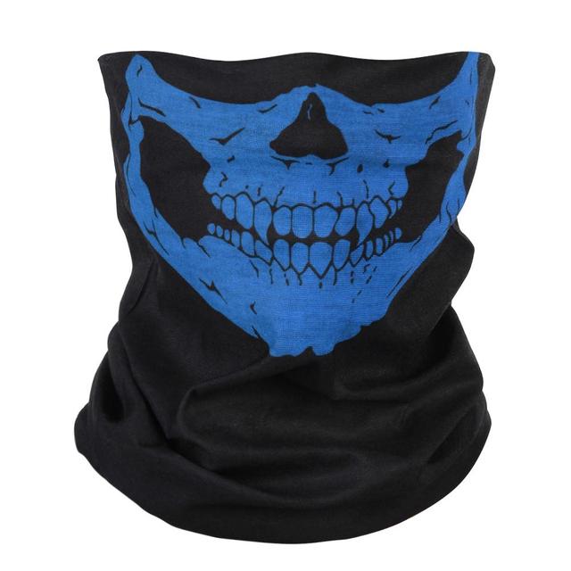 Cycling Outdoor Skull Seamless Balaclava Magic Scarf Men Women Sun Protection Bandana Neck Gaiters
