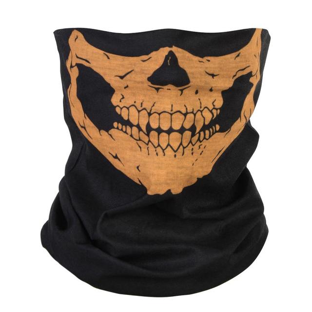 Cycling Outdoor Skull Seamless Balaclava Magic Scarf Men Women Sun Protection Bandana Neck Gaiters