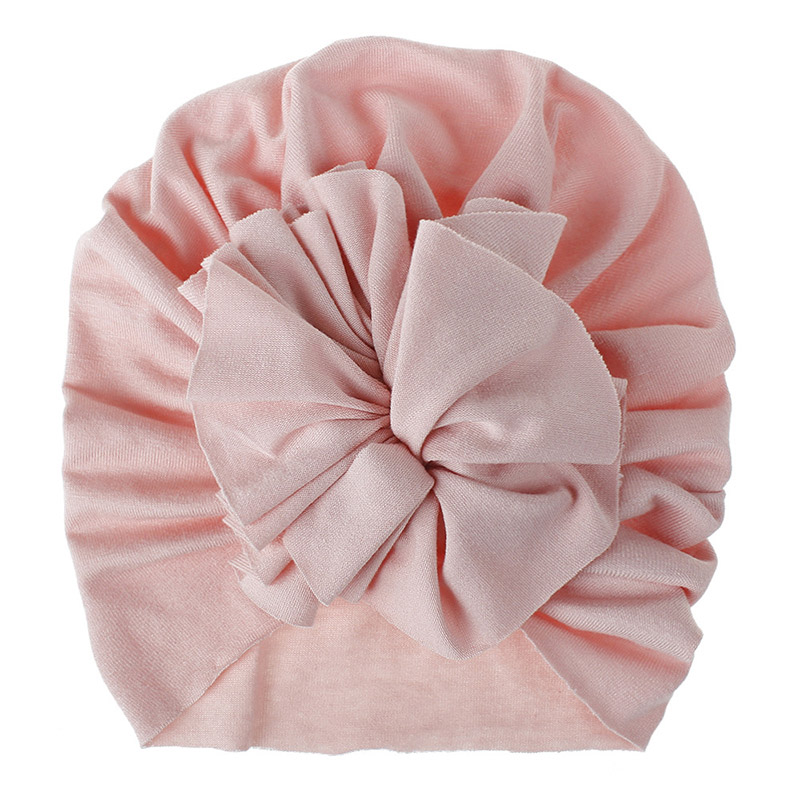 2021 New Baby Hat Cute Flower Baby Girl Hat Soft Cotton Baby Turban Beanie Newborn Infant Baby Cap