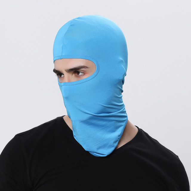 Cycling Full Cover Face Mask Hat Balaclava lycra Ski Neck Summer Sun Ultra UV Protection Thin Hot