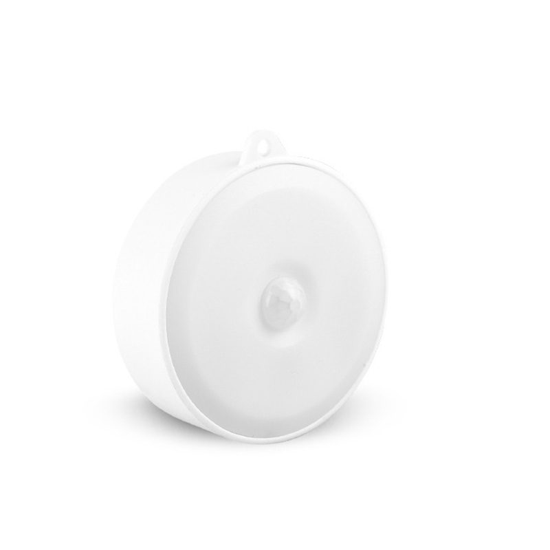 LED Wireless Smart Motion Sensor Night Light Usb Rechargeable Night Light Closet Cabinet Lamp