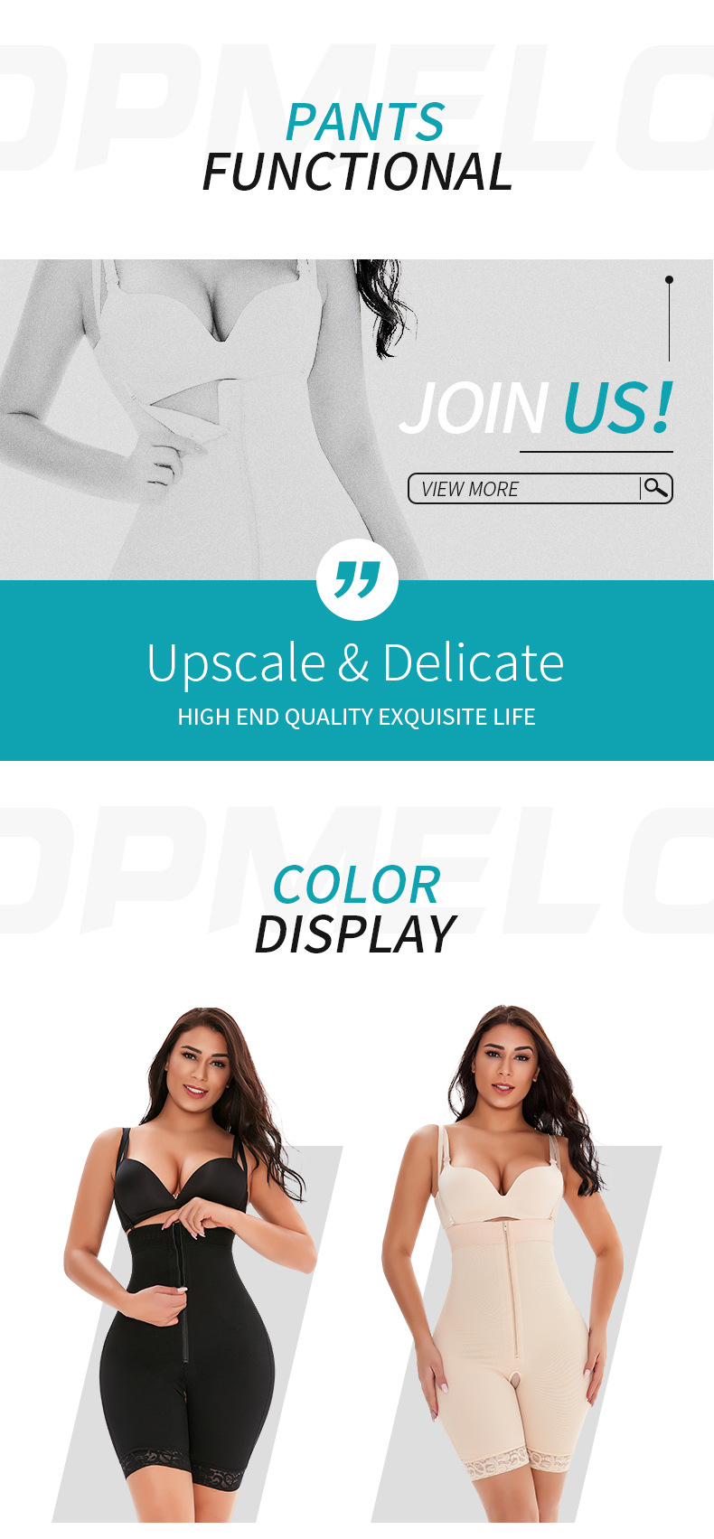 Shapewear Bodysuit Tummy Control Shaping Underwear Full Body Shaper Women Waist Butt Lifter