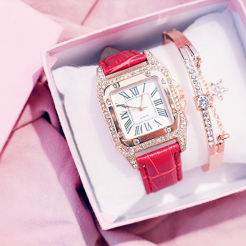 2020 Women Watches Bracelet set Starry Sky Ladies Bracelet Watch Casual Leather Quartz Wristwatch Clock Relogio Feminino