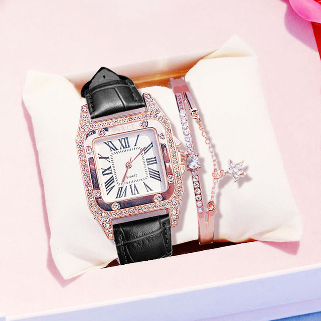 2020 Women Watches Bracelet set Starry Sky Ladies Bracelet Watch Casual Leather Quartz Wristwatch Clock Relogio Feminino