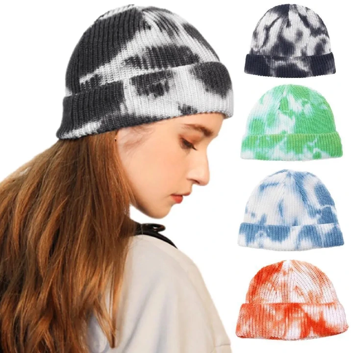 Couple hats warm Men's knitted skullcap casual Hip Hop hat cool girls and boys short melon ribbed ski fisherman