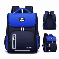 2023 Stylish School Bag for Boys  New  Style School Bags Boys Backpack for Chirldren  Kids PopularDesign Children Backpack Dark Blue （42*32*20cm)