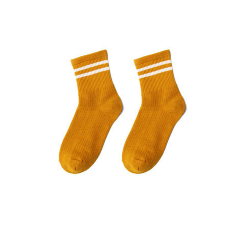 3 Pairs Funny Cute Socks Girls Cotton Loose Striped Socks Colorful Women Sox Harajuku Designer Retro