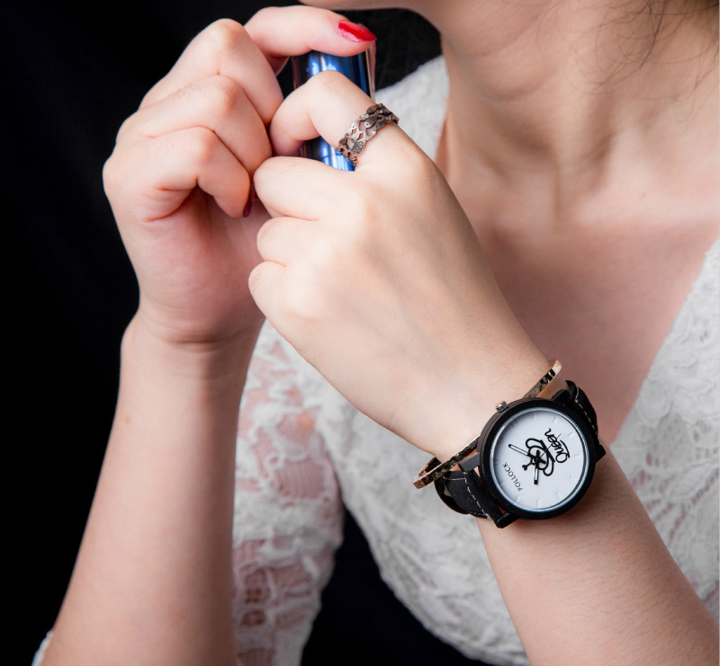 Fashion watches men and women queen king leather quartz wrist couple watche watchs ladies watched