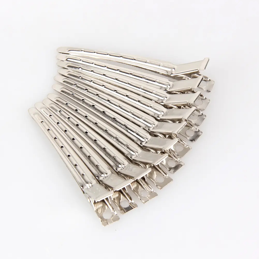 10PCS/set hair clip headdress stainless steel hair clip salon equipment hair styling tools hair clip