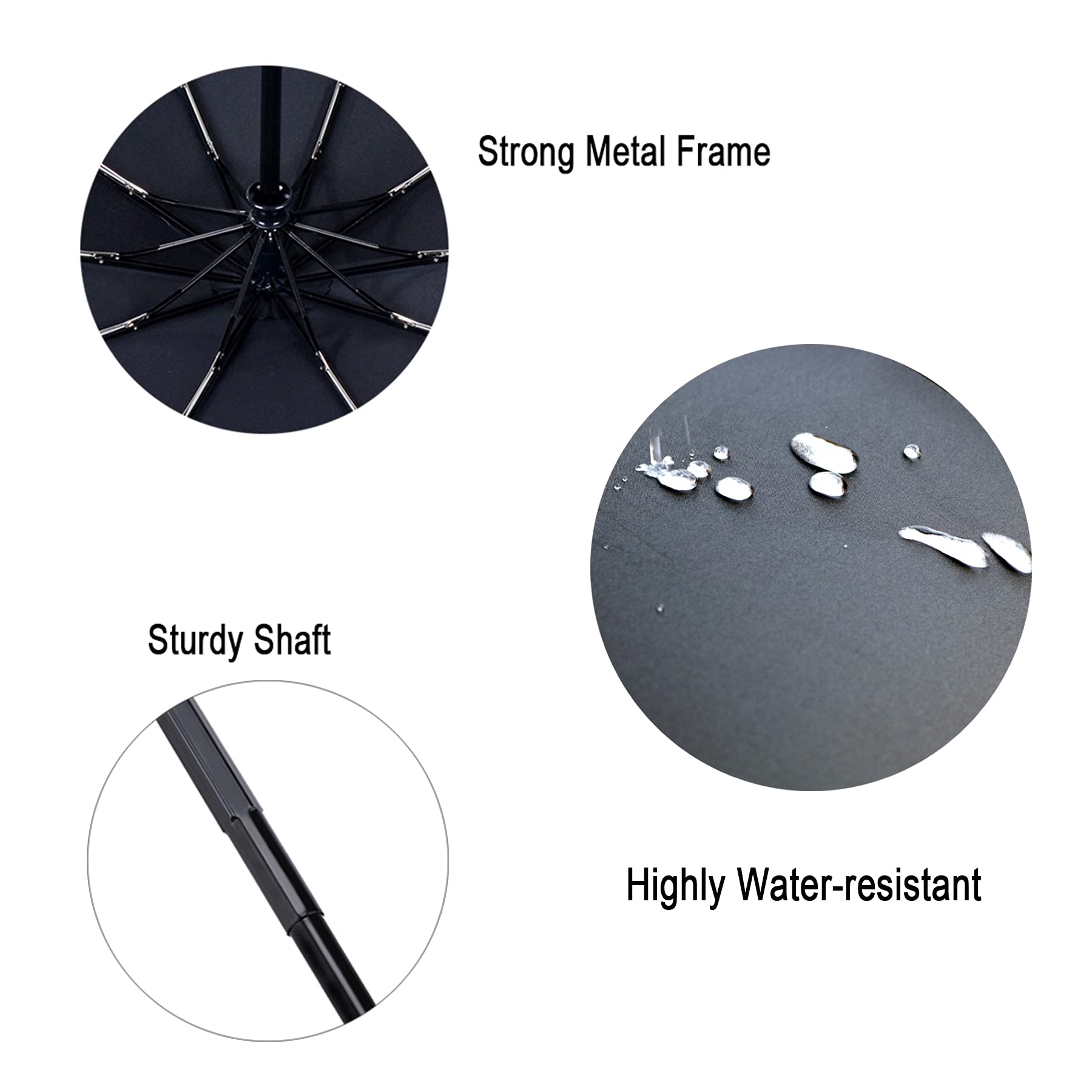 Fully Automatic Umbrella Sunscreen Anti-UV Sun Umbrella Three-fold Cartoon Rain Umbrella Folding Bear Umbrella Sunshade