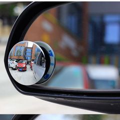 VEDO 2pcs 360 Degree Rotable wide angle Round blind spot mirror Car Rearview Convex Mirror 2pcs as picture as picture 2pcs