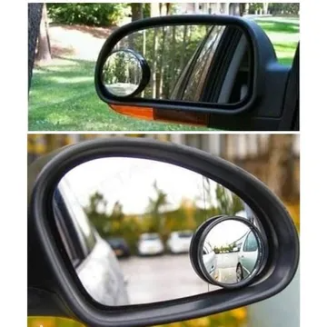 VEDO 2pcs 360 Degree Rotable wide angle Round blind spot mirror Car Rearview Convex Mirror 2pcs as picture